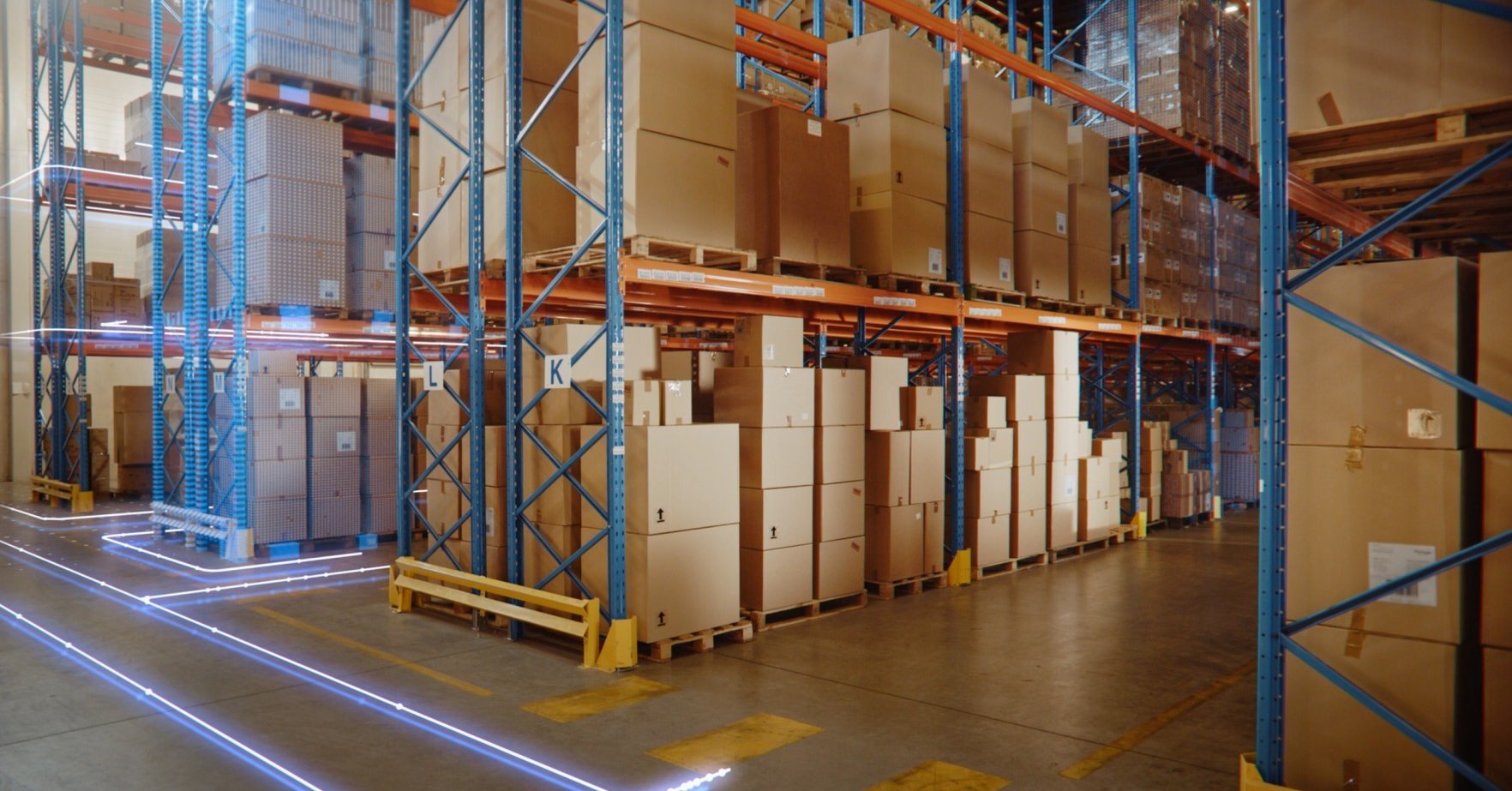A smart warehouse